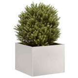 Planter 40x40x30 cm Stainless Steel 860798