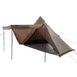 Family Tent Tipi 8-Person Brown Waterproof 4009450