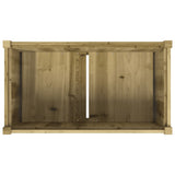 Garden Planter 90x50x70 cm Impregnated Wood Pine 837473
