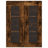 Highboard Smoked Oak 69.5x34x180 cm Engineered Wood 3198358