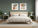 Bedside Cabinet RHENEN 2 pcs Sonoma Oak 36 x 33 x 50 cm 8007190