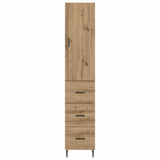 Highboard Artisan Oak 34.5 x 34 x 180 cm Engineered Wood 3415916