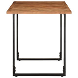 Dining Table 140x70x75 cm Solid Wood Acacia 373617