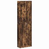 Wardrobe with Shelf Smoked Oak 55 x 25 x 189 cm Engineered Wood 3334012