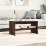 TV Cabinet Brown Oak 80x40x40 cm Engineered Wood 859115