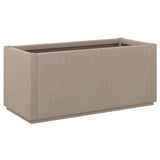 Garden Planter Light Brown 80x36x35 cm PP 368778