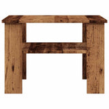 Coffee Table Old Wood 60x60x42 cm Engineered Wood 855794