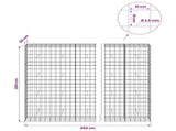 Gabion with 3.5 mm Wire and 10x10 cm Mesh 650x50x200 cm 3463351