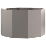 Planter Rusty 90 x 90 x 50 cm Weathering Steel 883758