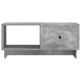 Coffee Table Concrete Grey 90 x 50 x 40 cm Engineered Wood 894038