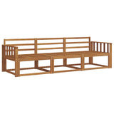 Outdoor Sofa Set 3 pcs Natural Solid Acacia Wood 3367117