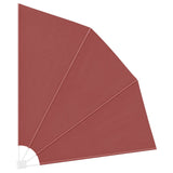 41579 Collapsible Balcony Side Awning Terracotta 210x210 cm