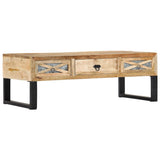 Coffee Table 110x50x38 cm Solid Mango Wood 282760