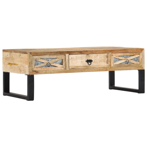 Coffee Table 110x50x38 cm Solid Mango Wood 282760