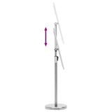 Poster Stands 2 pcs Silver 45 x 32.7 x 108 cm Aluminium 3385632