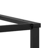 ZNTS Dining Table Legs O-Frame 180x80x73 cm Steel 357889