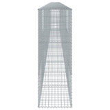 Gabion Basket with Cover 1100x50x150 cm Galvanised Iron 3295164