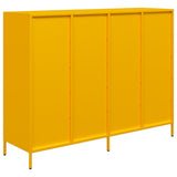 Sideboard Mustard Yellow 135x39x103.5 cm Cold-rolled Steel 3307176