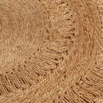 ZNTS Area Rug Hand-braided Jute 120 cm Round 344950