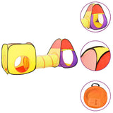 Children Play Tent with 250 Balls Multicolour 255x80x100 cm 3107729