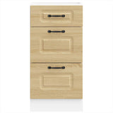 Kitchen Base Cabinet Kalmar Sonoma Oak Engineered Wood 854243