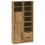 Side Cabinets 4 pcs "ODDA" 40x24x79 cm Solid Wood Pine 3365352