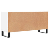 TV Cabinet White 103.5x30x50 cm Engineered Wood 826996