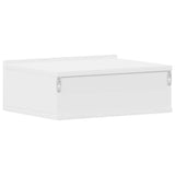 Floating Nightstands 2 pcs White 40x30x15cm Engineered Wood 800307