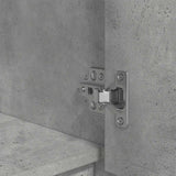 Cabinet with Drawer Concrete Grey 55.5x34x119.5 cm Engineered Wood 861646