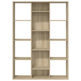 Room Divider/Book Cabinet Sonoma Oak 100x24x140 cm Engineered Wood 800444