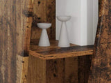 Side Shelf Old Wood 33 x 32 x 100.5 cm Engineered Wood 892425