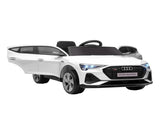 12V Kids Electric Ride-On Car, with Remote Control, Lights, Music, Horn - White T3398P348297