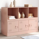 Sideboard Pink 99x39x73 cm Steel 841788