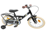 Kids Bike 16 Inches for 4-6 Years Old Black 42009485