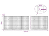 Gabion with 3.5 mm Wire and 5x5 cm Mesh 1050x20x100 cm 3462159