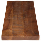 Table Top 120x30x2.5 cm Rectangular Solid Wood Reclaimed 371169