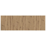 Headboard With Cabinet 3 pcs Artisan Oak Engineered Wood 3415967