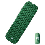 Inflating Camping Mattress 1-Person Green 190x58x6 cm 4007116