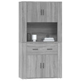 Highboard Grey Sonoma Engineered Wood 3185373