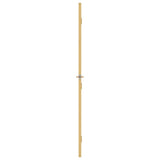 Interior Door Slim Golden 102.5x201.5 cm Tempered Glass and Aluminium 155147