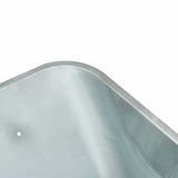 Wheelbarrow Tray Replacement Silver 88 x 60 x 32 cm Steel 42007976