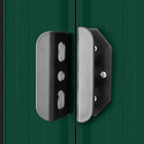 Garden Storage Shed Green Metal 257x205x178 cm 42910
