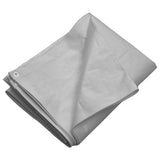 Tarpaulin 260 g/m 8x12 m Grey HDPE 151512