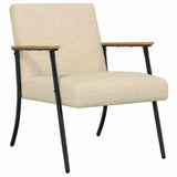 Armchair Cream 59 x 75 x 78 cm Fabric 42017668