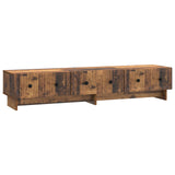 TV Cabinet Old Wood 147 x 34.5 x 30 cm Engineered Wood 894023