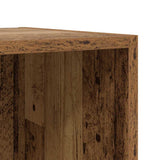 TV Cabinet Set 4 pcs Old Wood 37 x 35 x 37.5 cm Engineered Wood 875088