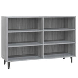 Sideboard Grey Sonoma 103.5x35x70 cm Engineered Wood 813186