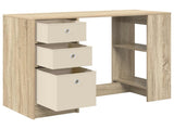 Desk with Drawer Sonoma Oak 100 x 40 x 75 cm Engineered Wood 8000454