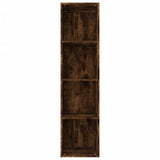 Book Cabinet/TV Cabinet Smoked Oak 36x30x143 cm Engineered Wood 815246