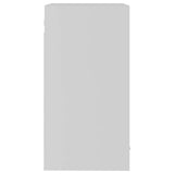 Hanging Glass Cabinet Lyon White 40x31x60 cm Engineered Wood 802505